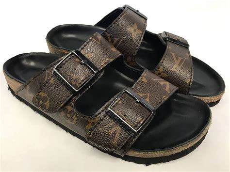 birkenstock donna louis vuitton|louis vuitton birkenstock style sandals.